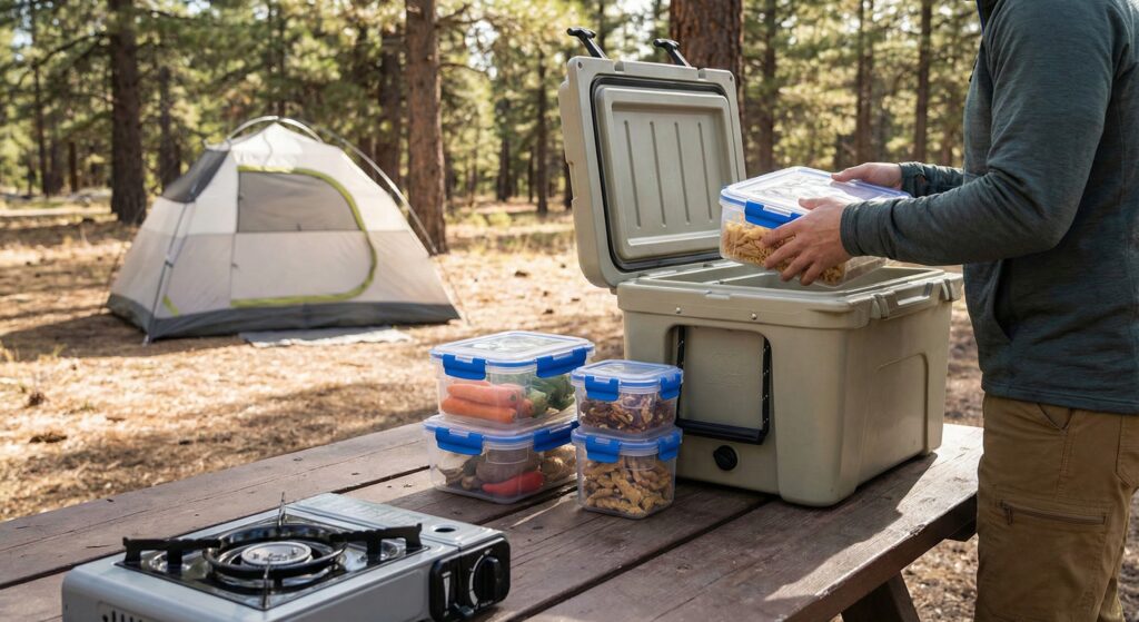 How to Store Food Safely While Camping: A Beginner’s Guide